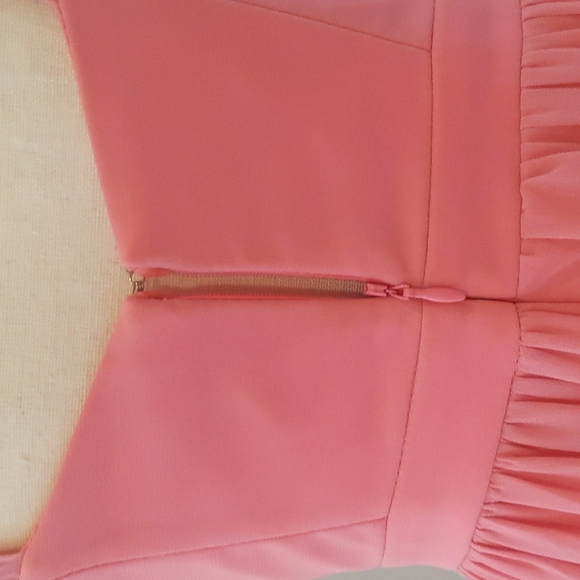 #LEVKOFF Halter Chiffon A-Line Gown - Size 4 - Picture 8 of 11